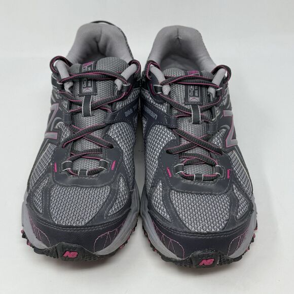 New Balance 411v2 All Terrain Shoes Womens 9 D Wide Gray Running Trail Sneakers - Picture 5 of 15
